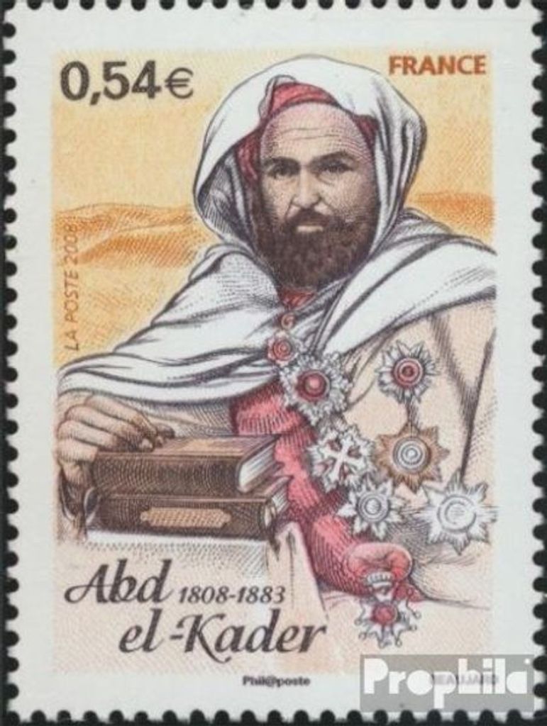 Briefmarken Frankreich 2008 Mi 4369 (kompl.Ausg.) postfrisch Abd el-Kadar
