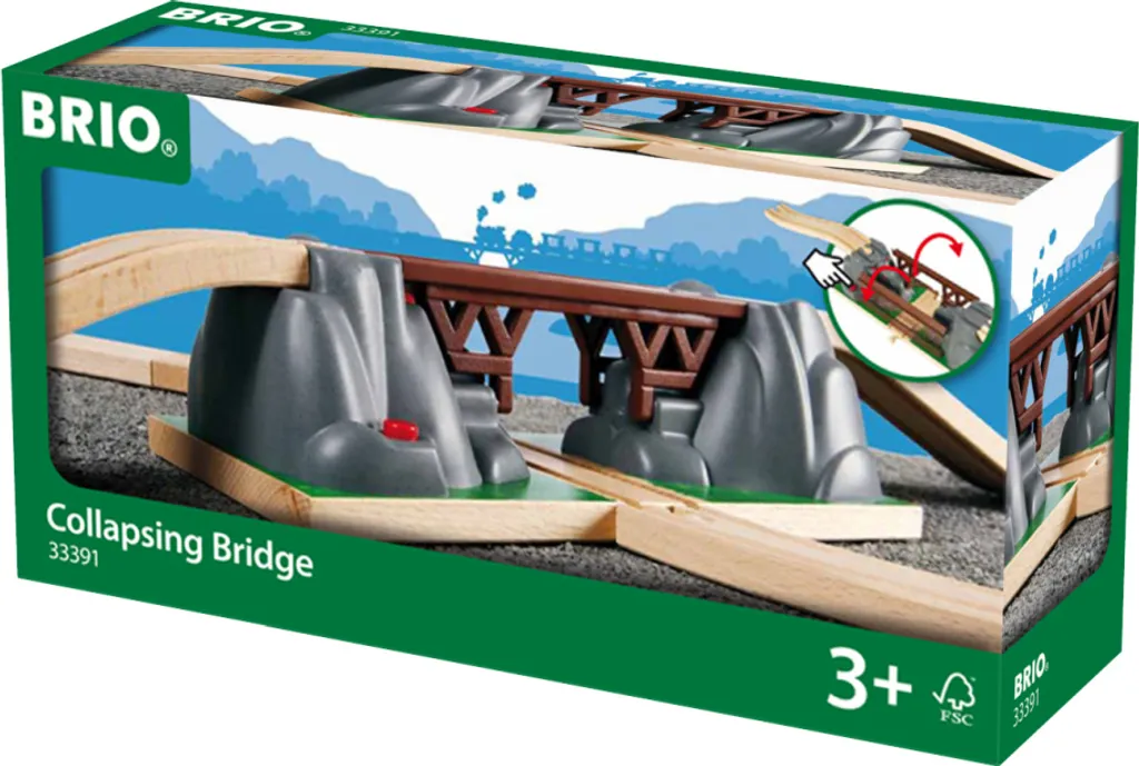 Accessoire de Circuit BRIO Pont Mobile pour Aventures Ferroviaires - 8