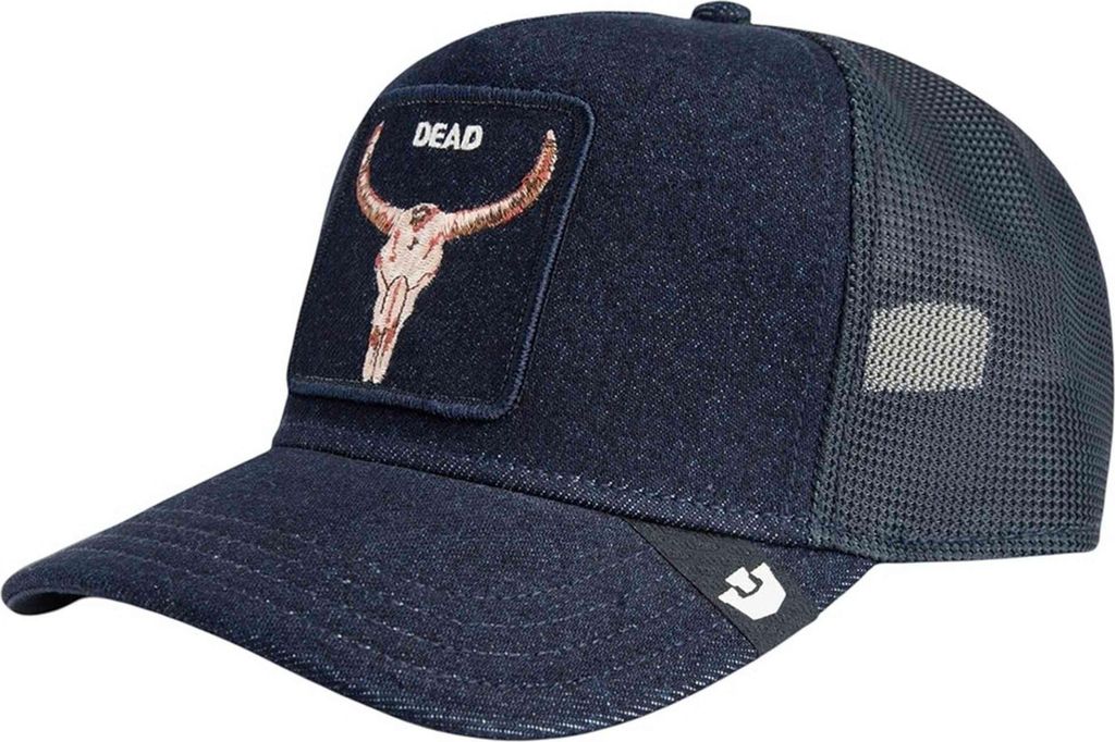 Goorin Bros. Denim Dead Trucker Cap Dark Denim