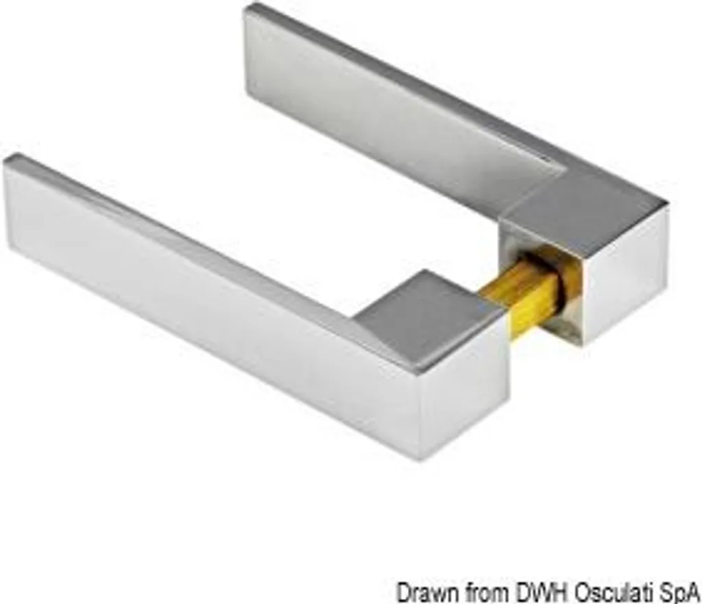 Poignée Nauta S Osculati 38.348.40 en inox AISI 316 poli, longueur 100 mm