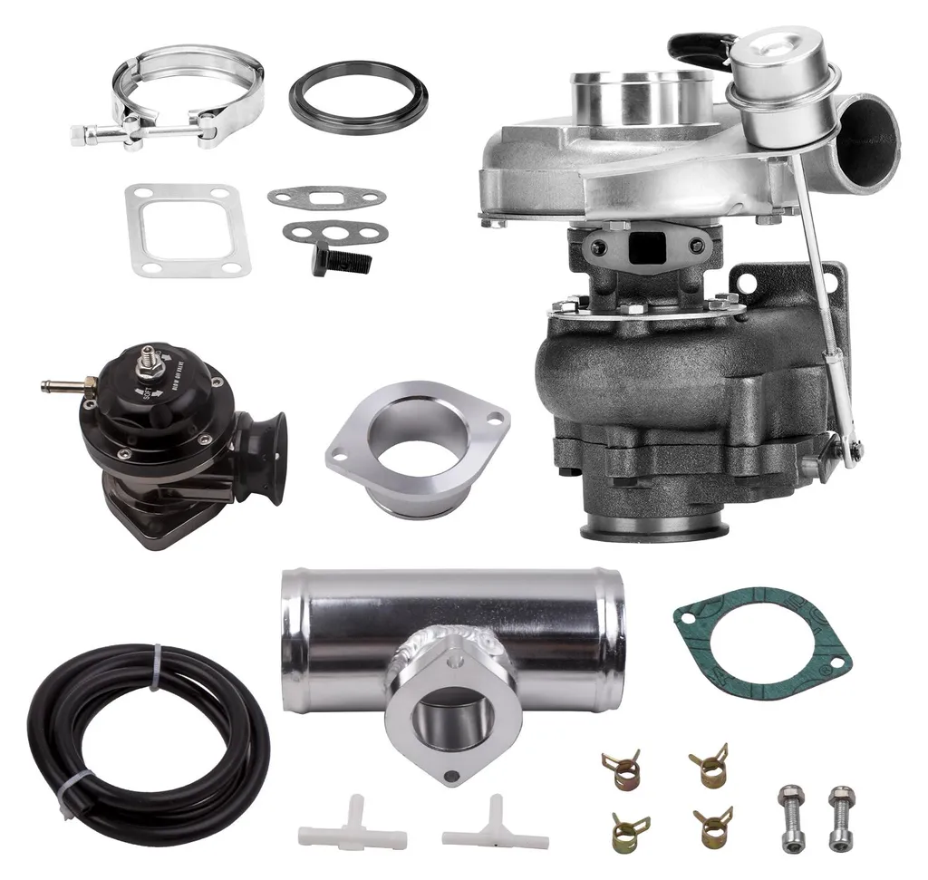 Kit Turbo Haute Performance T3 T04E et Soupape de Décharge pour Audi VW