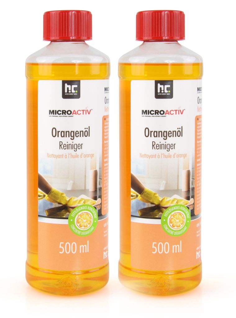 500 ml Microactiv® Orangenöl Reiniger Konzentrat - Produktbild 