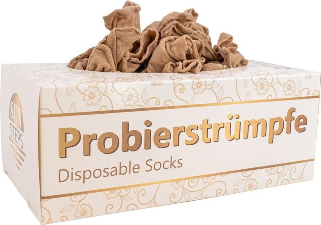 SUN STEPS Probierstrümpfe PROBIERSOCKEN Probiersöckchen Produktbild 