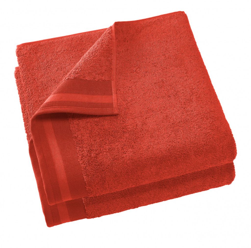 handtücher Contessa70 x 140 cm orange 2 Stück