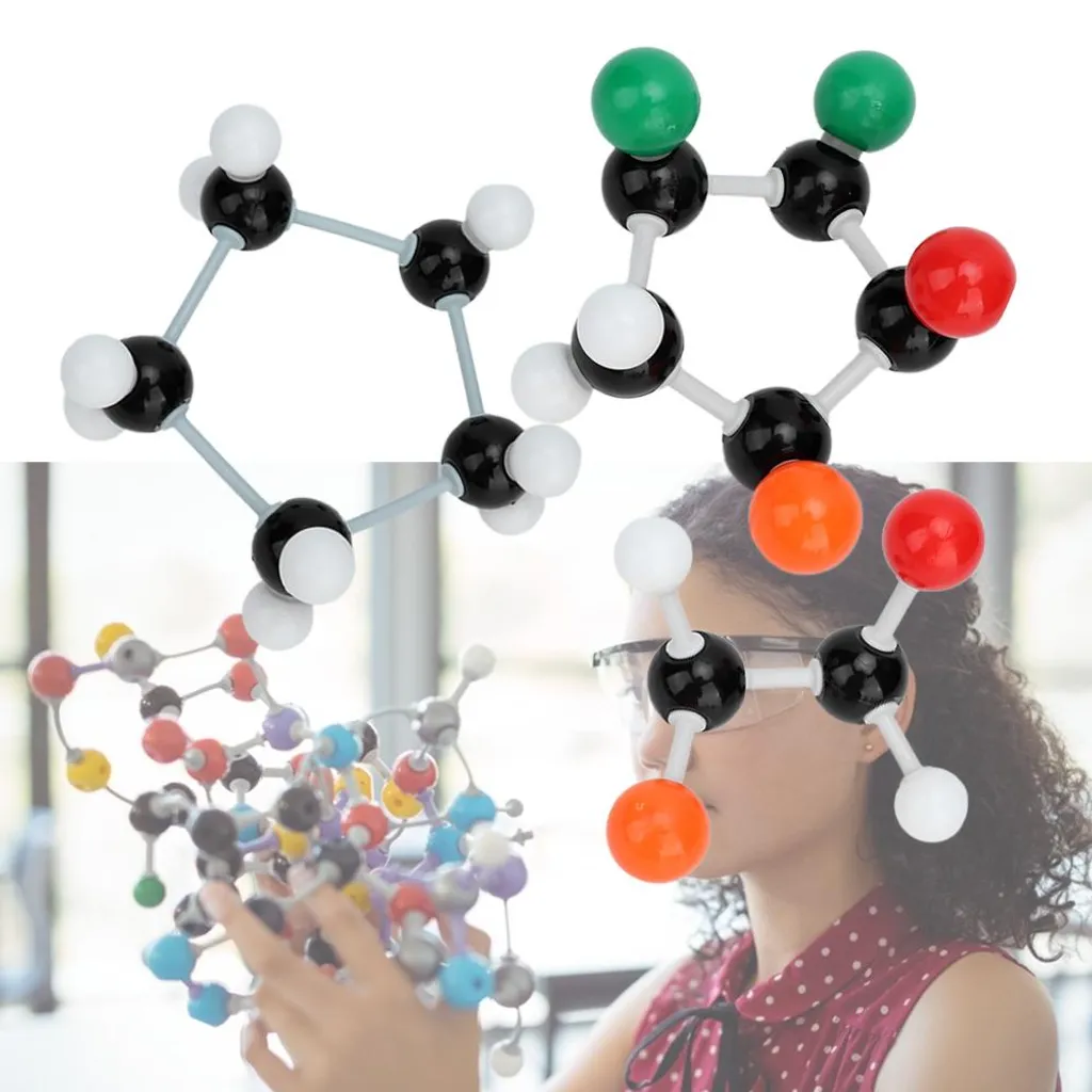 Matériel de Chimie Moléculaire pour Étudiant et Enseignant - 240 Pièces