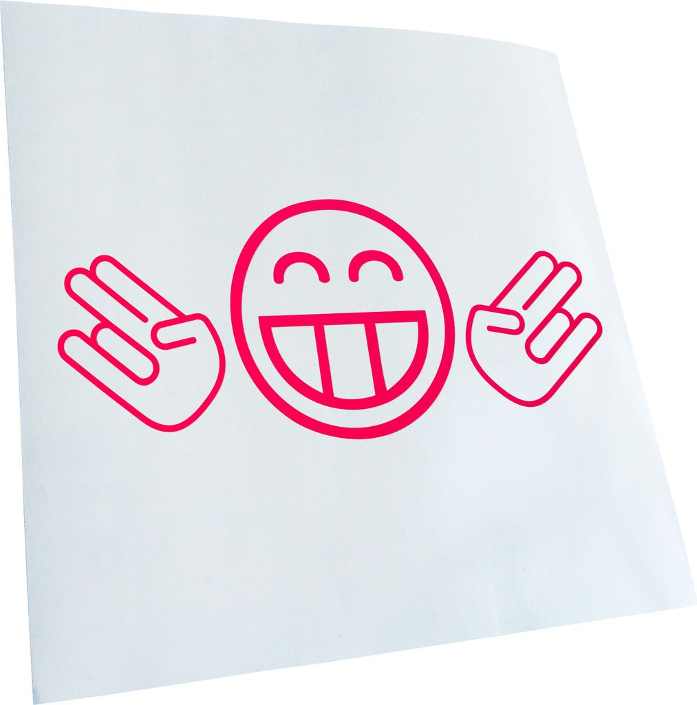 Kiwistar - Autoaufkleber - JDM Doppel Shocker - Heckscheibenaufkleber - Aufkleber für Auto Kfz Fahrrad, LKW, Truck Mofa