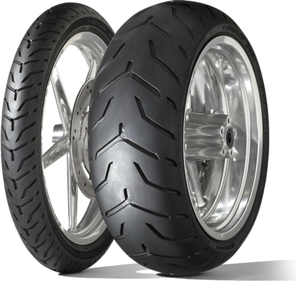 DUNLOP opona D408 F WWW (HARLEY-D) szerokość biała ściana Zdjęcie produktu 