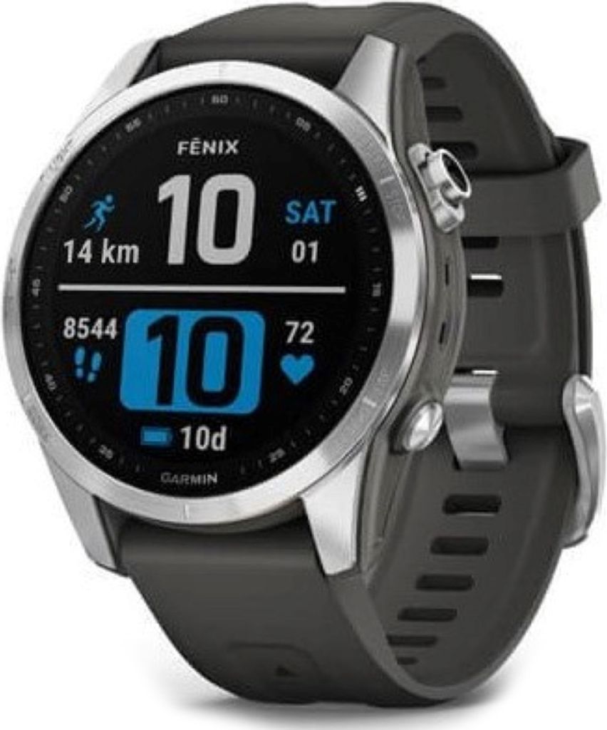 Garmin Fenix 7S Srebrny/Grafitowy Zdjęcie produktu 5
