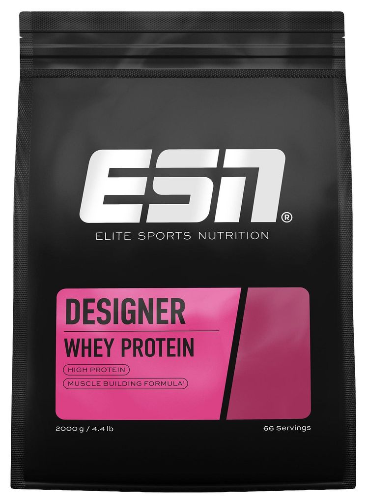 ESN Designer Whey Protein 2000g Beutel: Strawberry Cream Produktbild 
