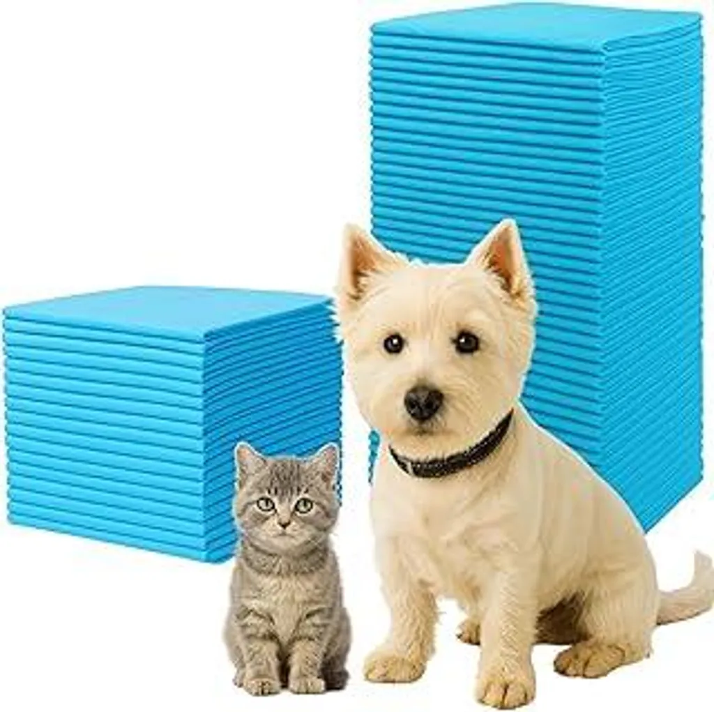 Set 100 Traversine Cane 35x45 cm | Protezione Letto e Pavimento 6 Strati