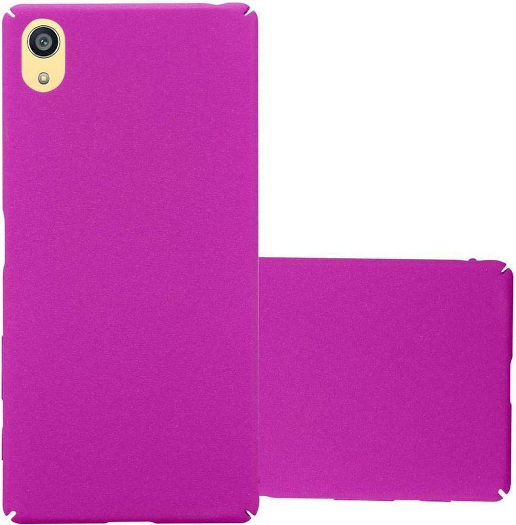 Cadorabo Schutzhülle für Sony Xperia Z5 PREMIUM Hülle in Pink Etui Hard Case Handyhülle Cover
