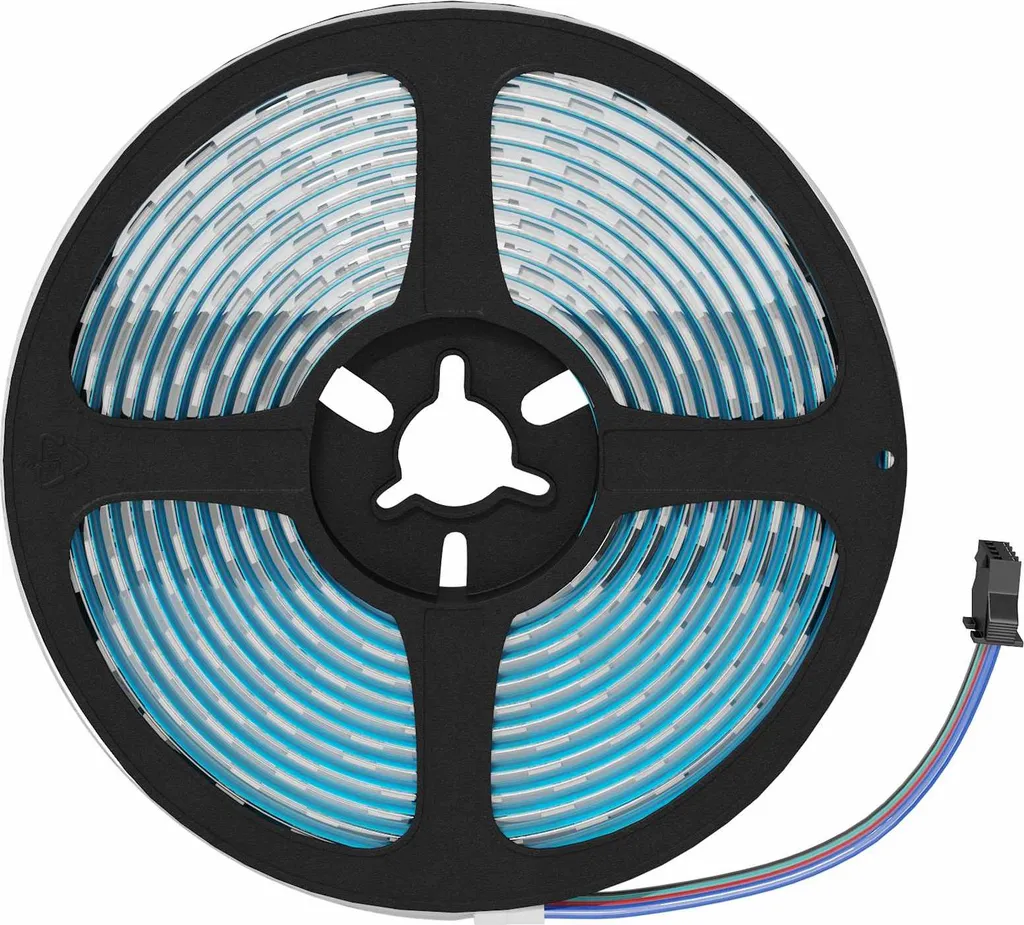 Striscia LED 2 Pezzi Nero e Trasparente 3000 mm | Illuminazione Interni - 2