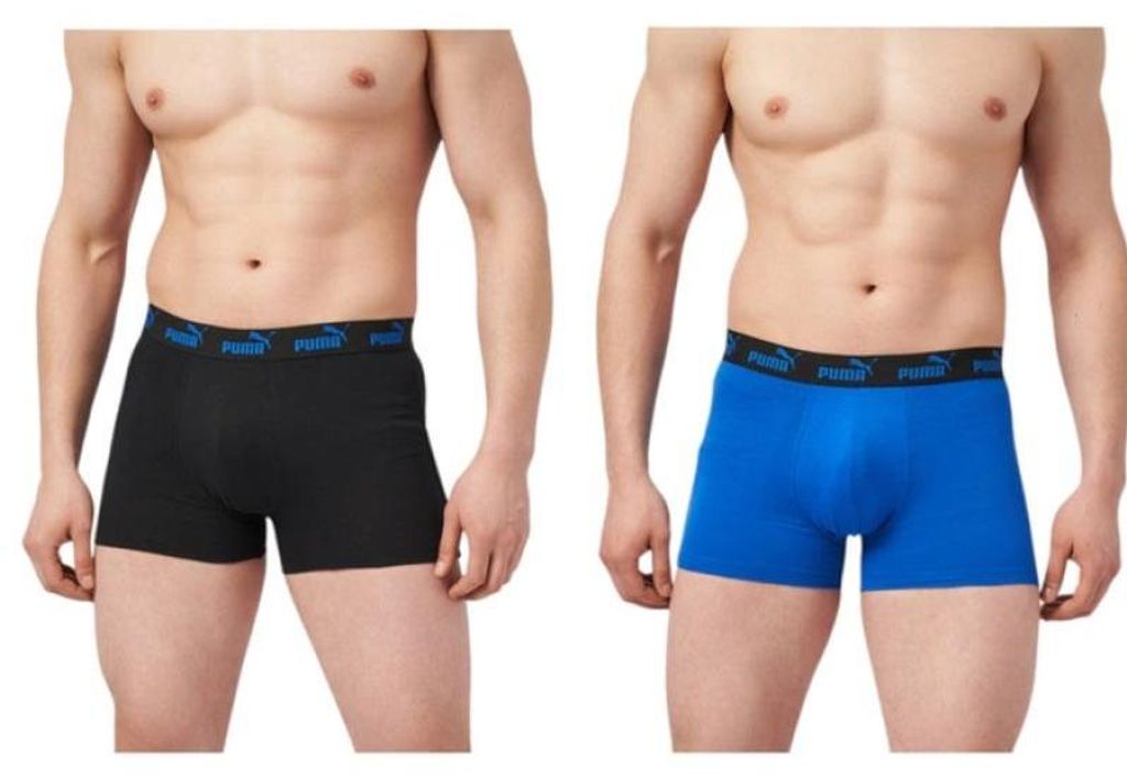 Pánské boxerky Puma, 2 kusy, modrá a černá, pohodlné, Obrázek produktu 