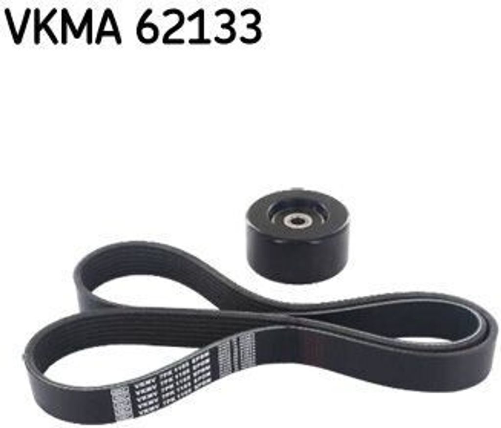 SKF VKMA 62133 Keilrippenriemensatz für NISSAN MICRA IV Produktbild 