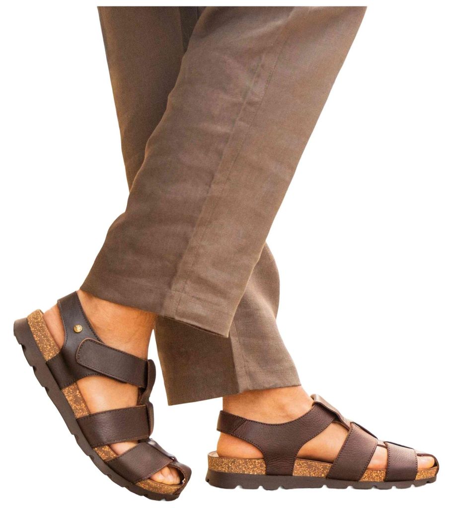 Panama Jack  Herrenschuhe Sandalen Braun Freizeit Productafbeelding 