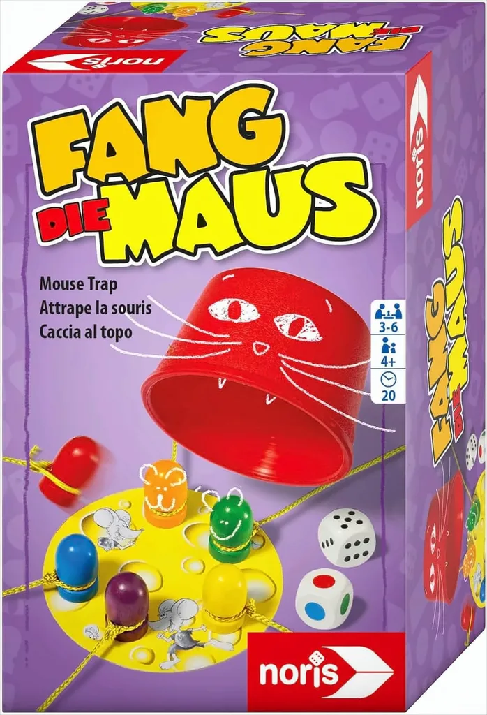 Jeu d'Animation Anniversaire Fang die Maus - Activité Enfant Ludique