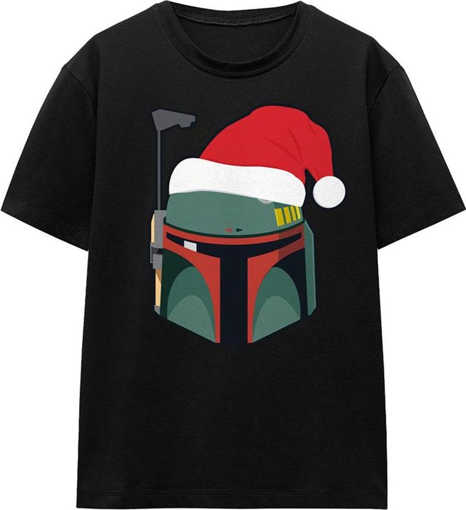 Star Wars - T-Shirt für Damen, weihnachtliches Design TV26454 (XL) (Schwarz)