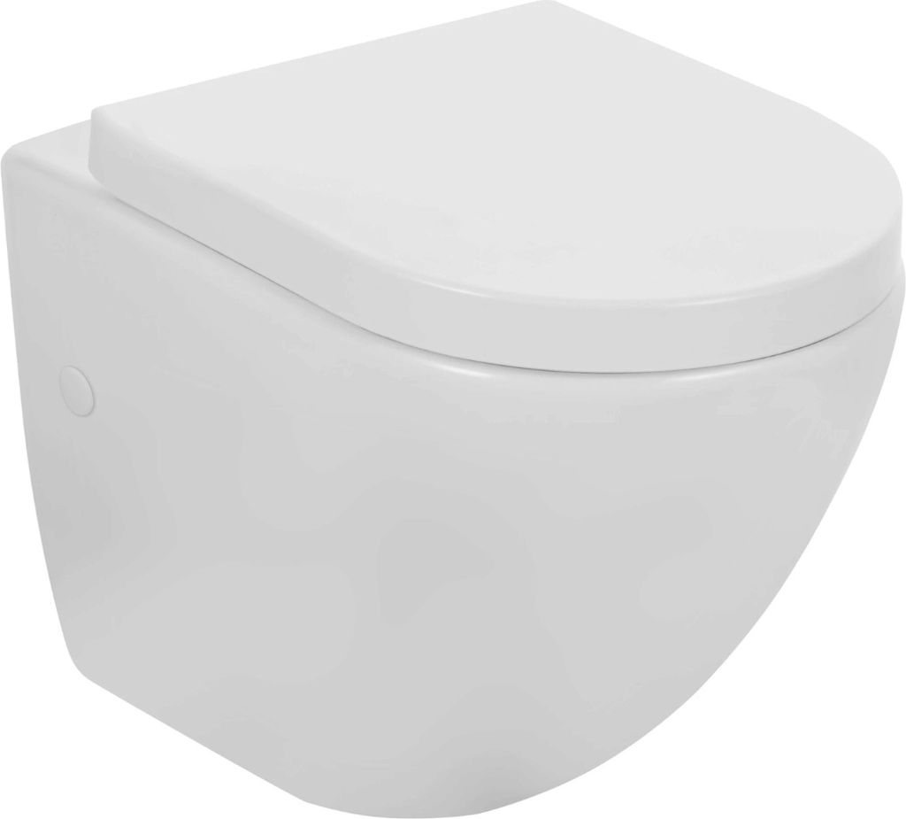 Verosan Tiefspül Wand-WC Cozy Spülrandlos inkl. Sitz Weiß Produktbild 