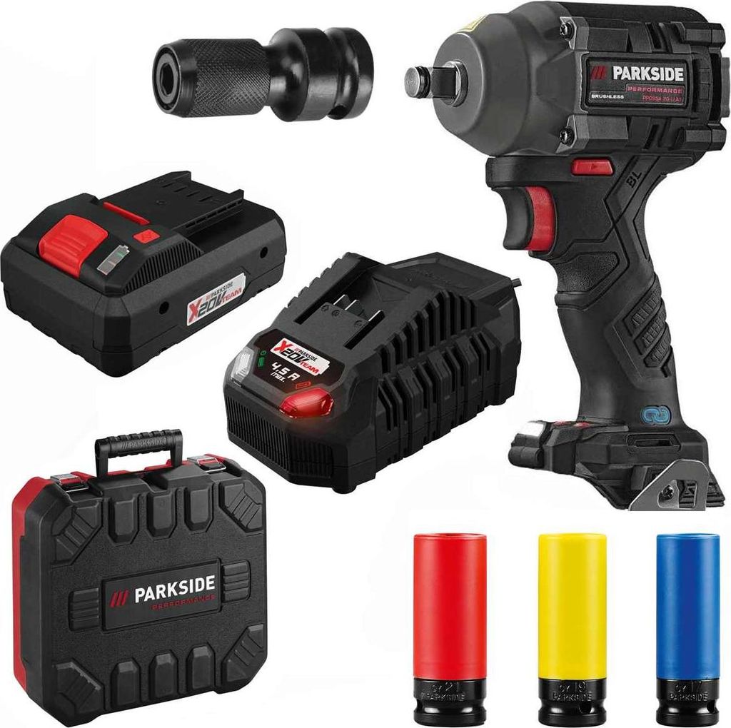 PARKSIDE Performance Drehschlagschrauber PPDSSA 20-Li, Produktbild 