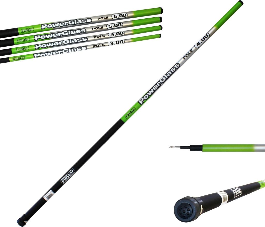FILSTAR POWER CLASS POLE Teleskop Angel Stipprute 5,0m/350g /Wg 5-20g