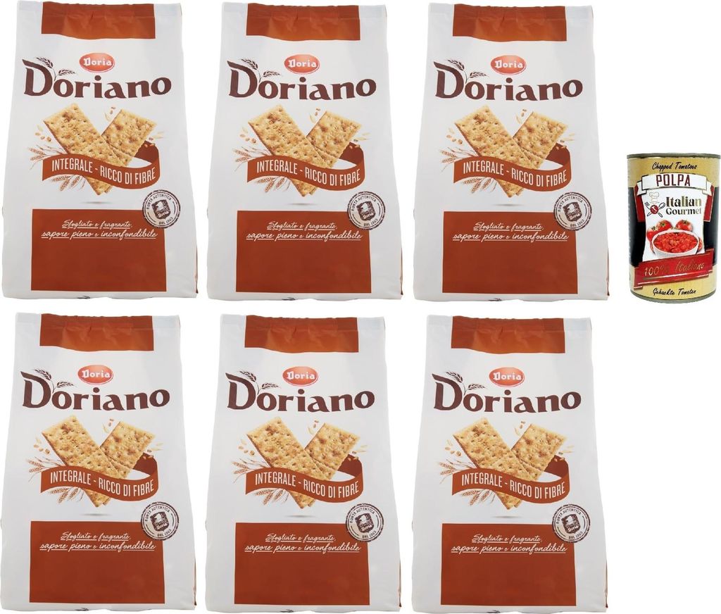 Doria Doriano Crackers Integrali Vollkorn Salzgebäck Produktbild 