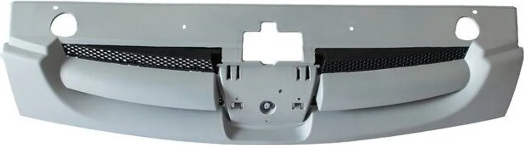 Grille de Calandre Avant pour Peugeot Partner II 2002-2008 Noire