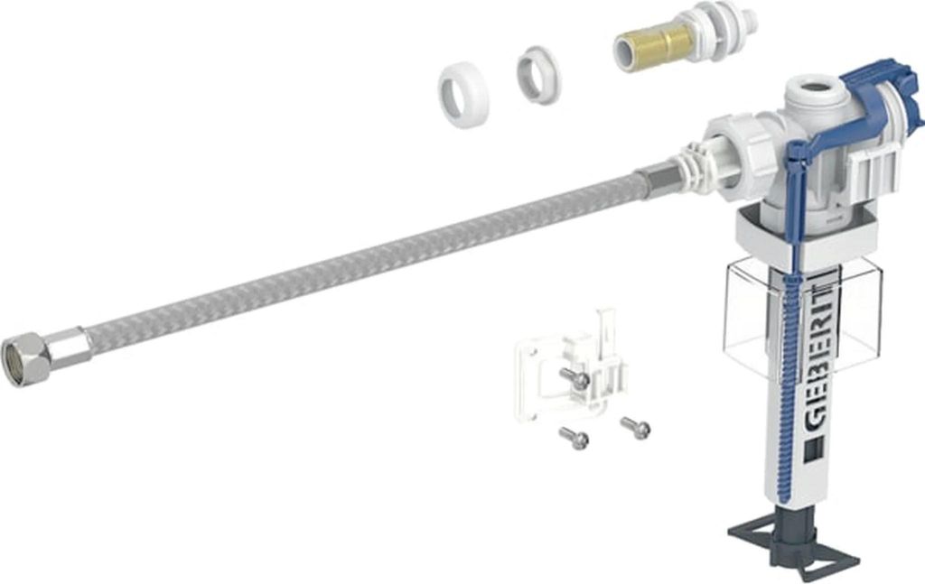 Valve de remplissage Geberit type 383 avec tuyau blindé, 1 Image du produit 