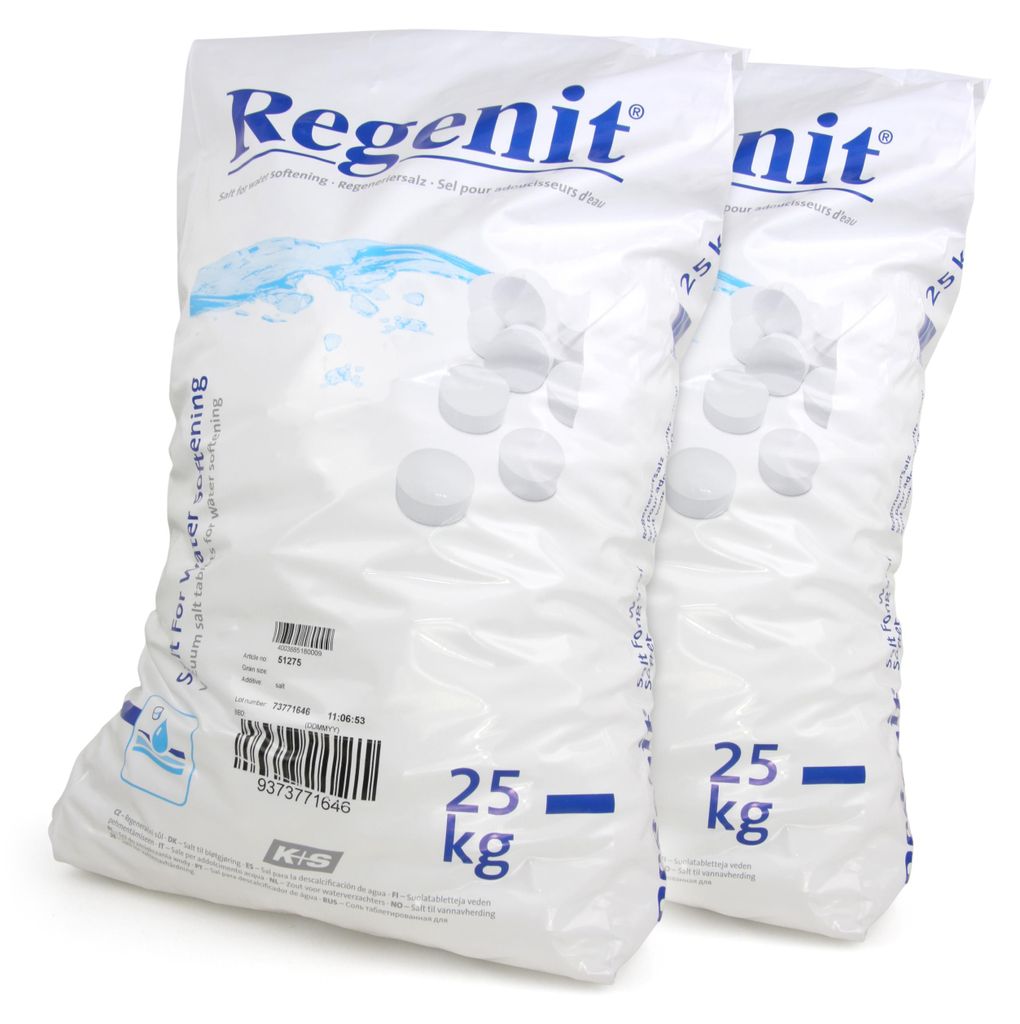 2x 25 kg Regenit® Siedesalztabletten Produktbild 