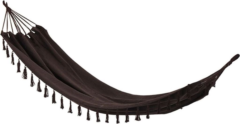 Einzelne Hängematte braun 200x100 cm