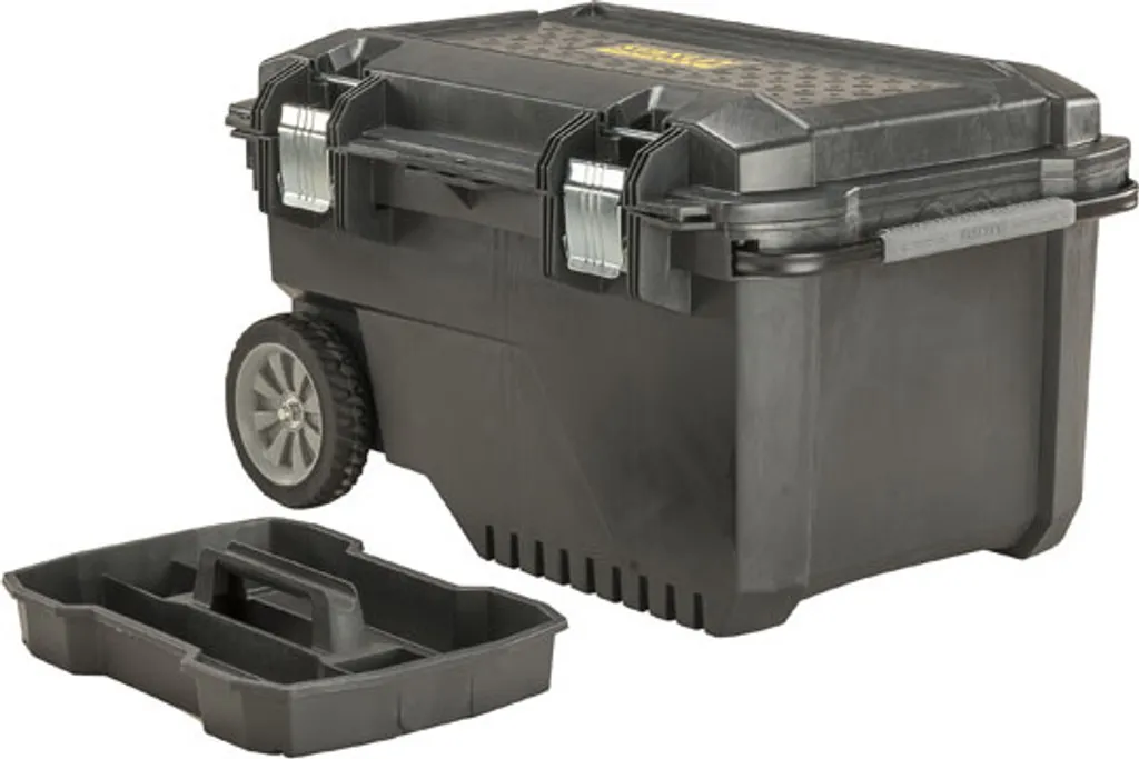 Caisse à Outils Stanley Fatmax 90L à Roulettes pour les Chantiers