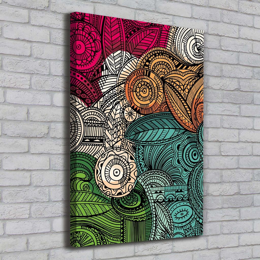 Tulup Leinwandbild - 70x100cm - Wandkunst - Drucke auf Leinwand - Leinwanddruck - Wohnzimmer Wanddekoration XXL - Wohnung Deko Kunstdrucke - Kuns...