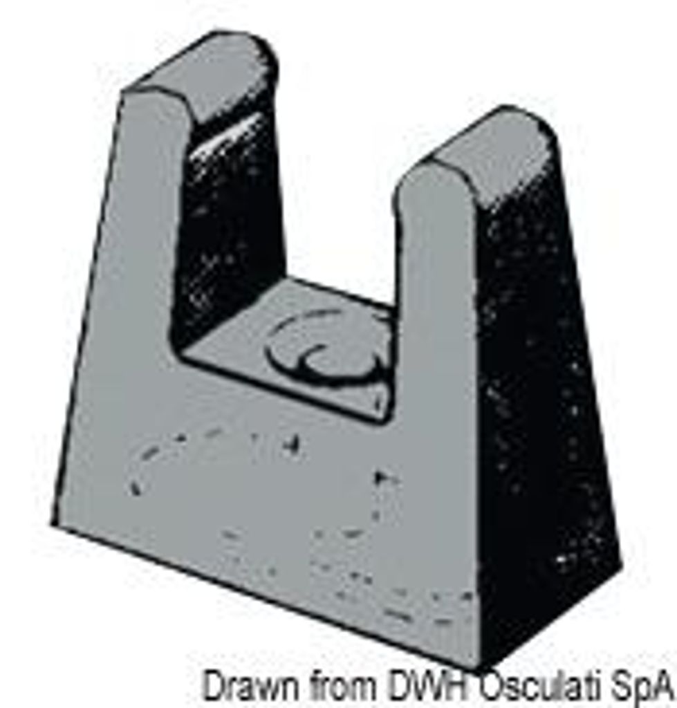 Tiller Verlängerung retaining clip 15/16 mm Osculati 60.234.00