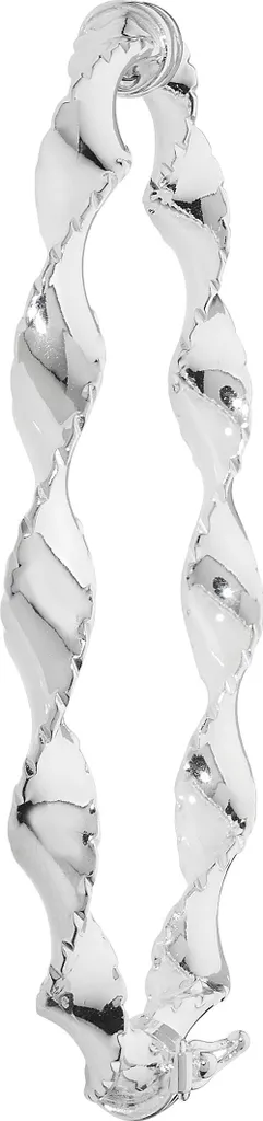 Jonc Argent 925 Femme 5mm Idéal pour Cadeau ou Soirée Chic 7g TRS