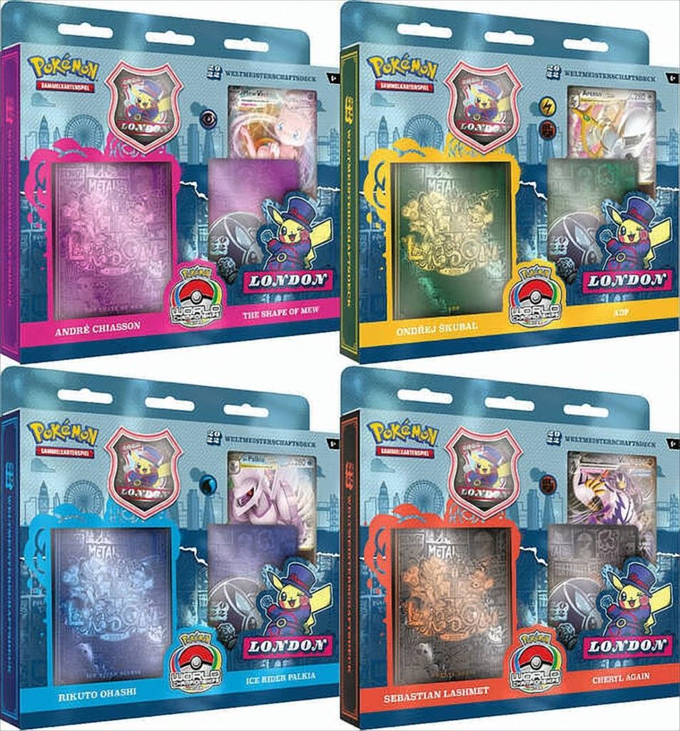 PKM 2022 World Championship Deck DE Sortierter Artikel Produktbild 