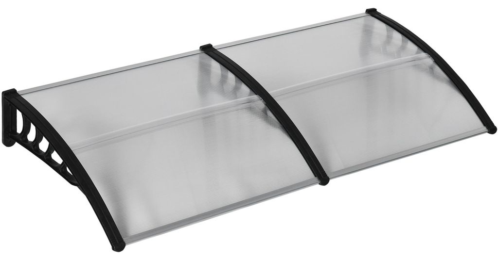 Outsunny Luifel voor deuropgang, 200x96x27 cm, met Productafbeelding 