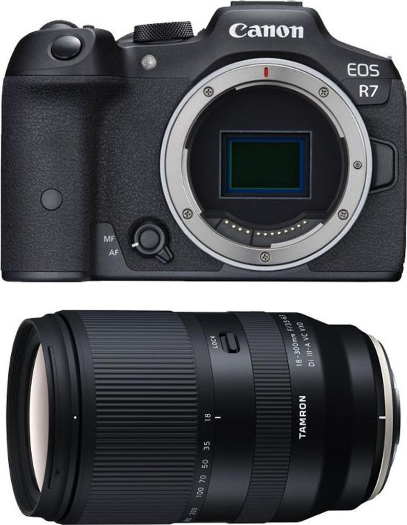 Obiettivo CANON EOS R7 + TAMRON 18-300mm f/3.5-6.3 Di III-A Immagine del prodotto 