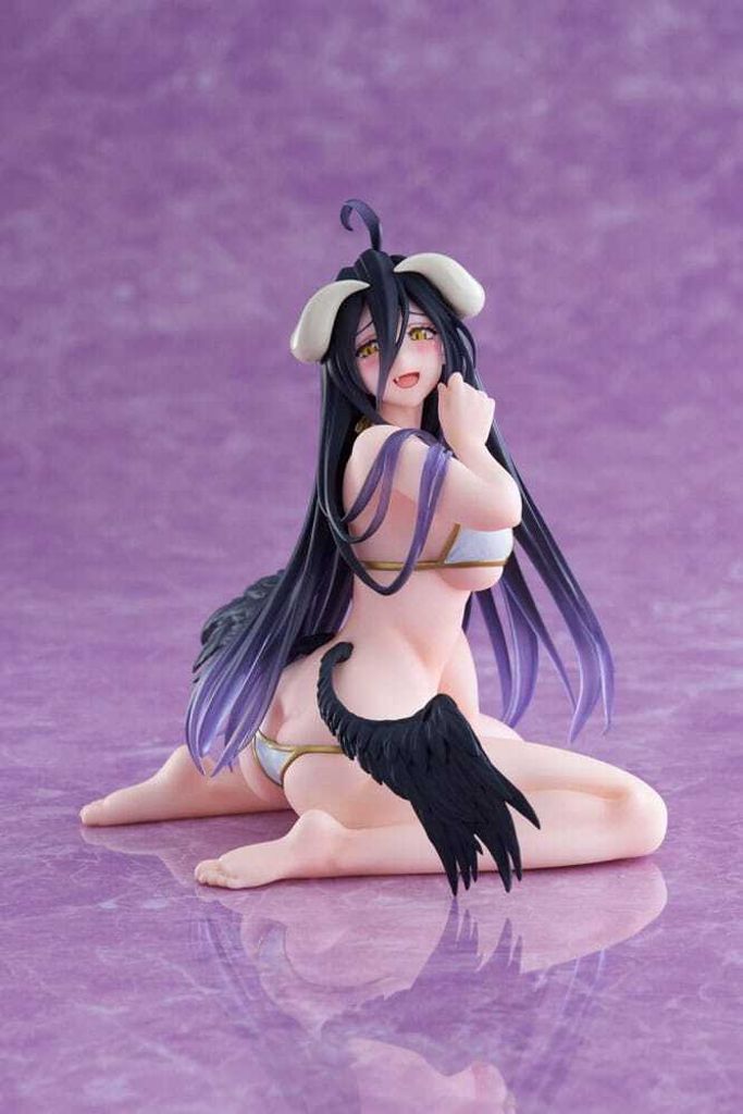 Taito Prize Overlord IV PVC Statue Desktop Albedo Swimsuit Ver. 13 cm