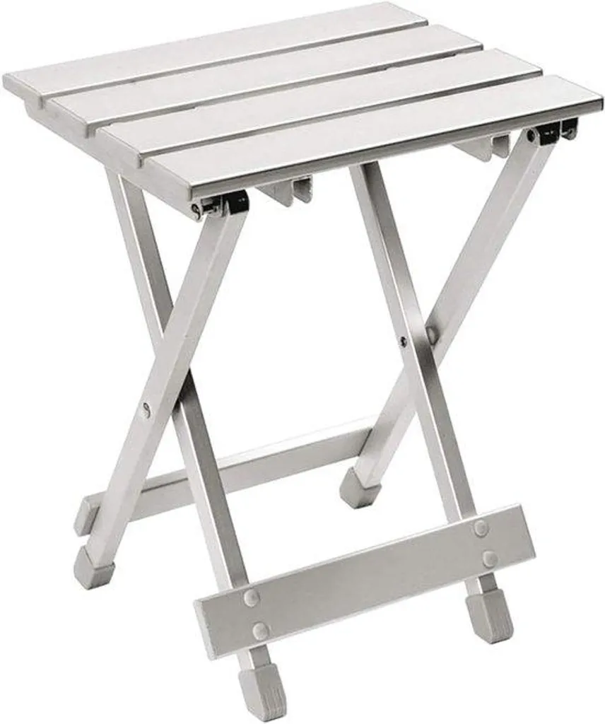 Table d'appoint stable et légère en aluminium - Finition anti-rayure