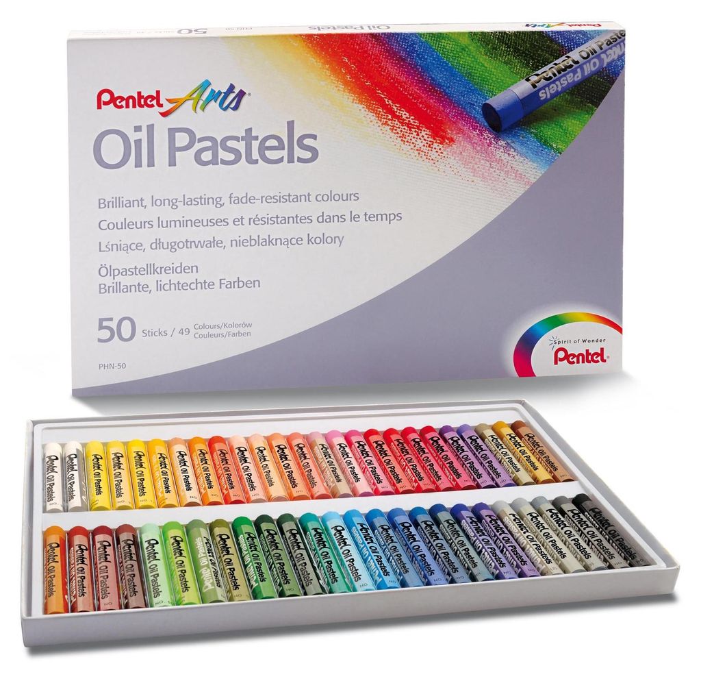 Pastels à l'huile 50k couleurs Pentel Image du produit 