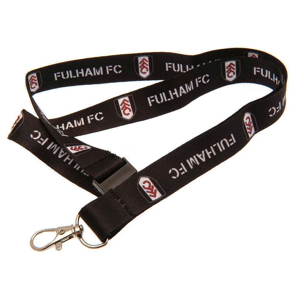 Fulham FC - Šnúrka BS2757 (jedna veľkosť) (čierna/biela) Obrázok produktu 4