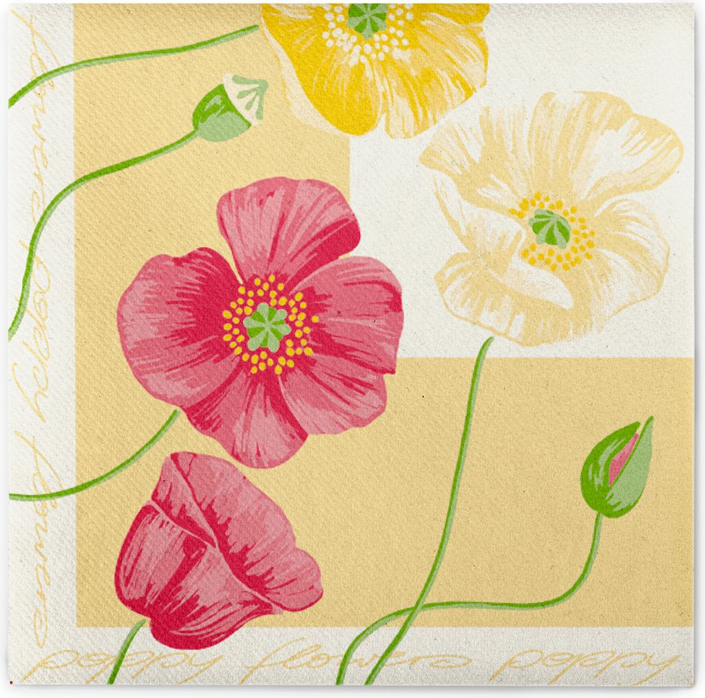 Airlaid Serviette Josephine, 40 x 40 cm, 50 Stück - Mank