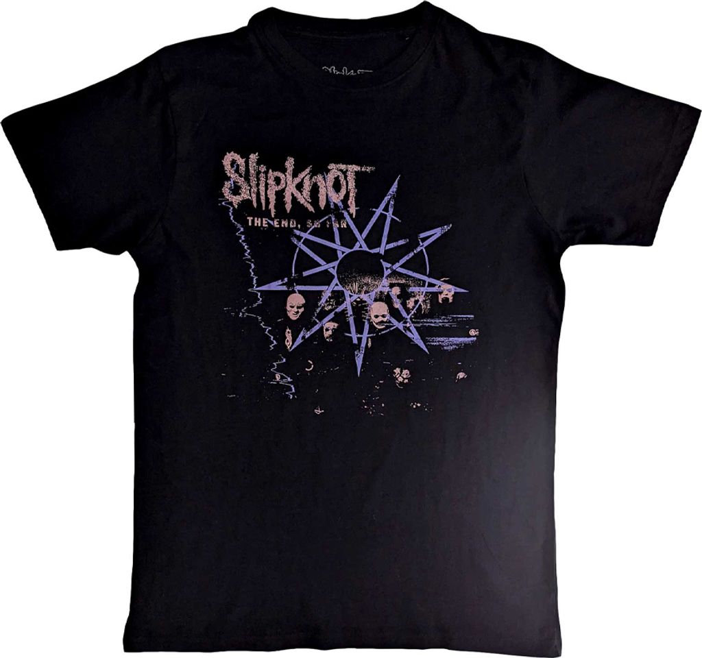 Slipknot - "The End, So Far" T-Shirt für Herren/Damen Uni RO9034 (L) (Schwarz)