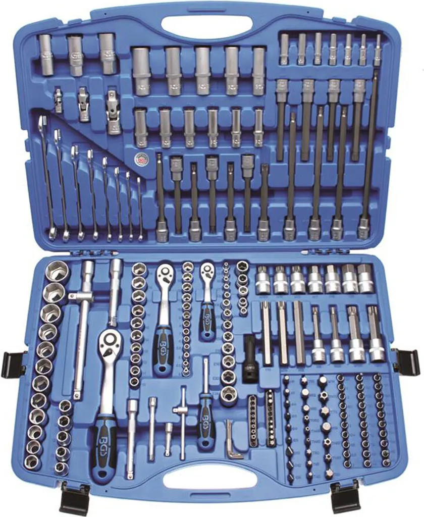 Jeu de douilles complet pour réparation automobile et maintenance 213 pcs