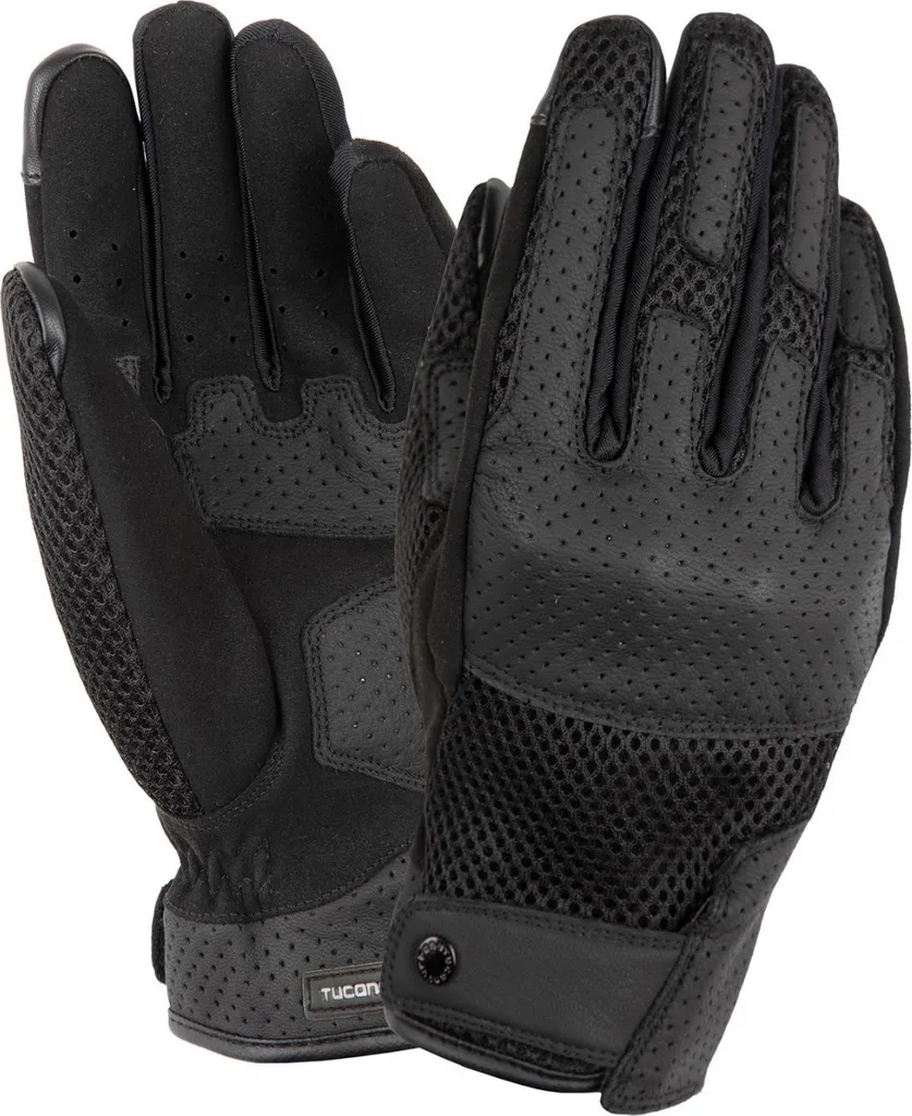 Gants Windy Tucano Urbano anti-transpiration en suède synthétique noir
