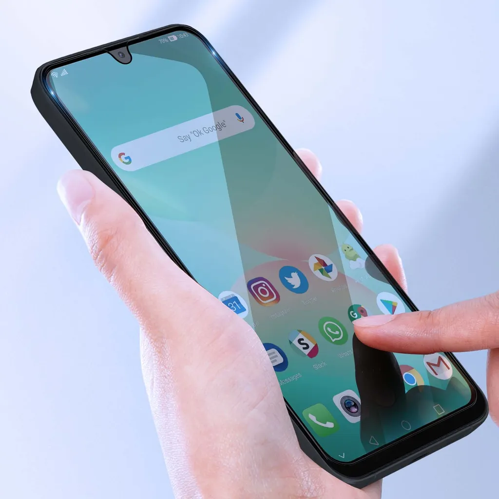 Vetro Akashi per Samsung Galaxy A26 5G: Sicurezza e Stile Nero - 3