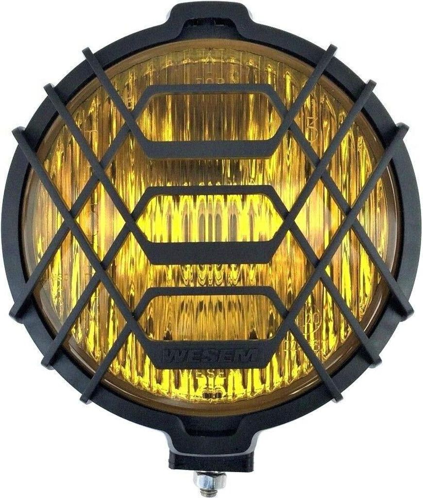 Gelb Halogen Nebelscheinwerfer, Nebellicht, Zusatzscheinwerfer 12V 24V E20 IP54