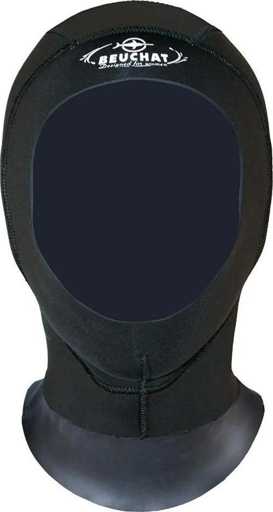 Beuchat 5 Mm Tauchkappe Für Damen Schwarz L Damen Schwarz L