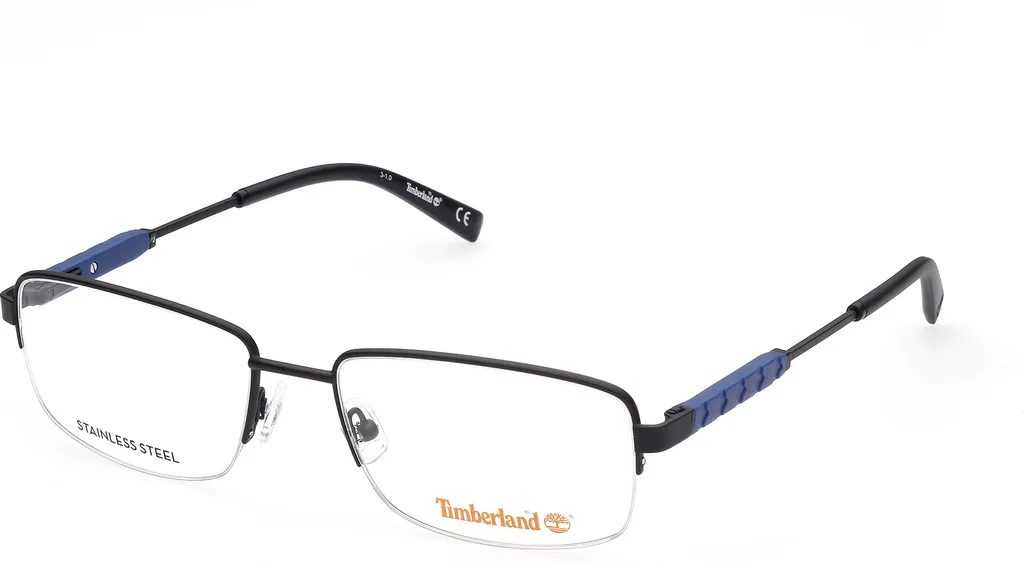 Lunettes Homme Timberland TB1707 Noir Mat : Fini les Montures Fragiles