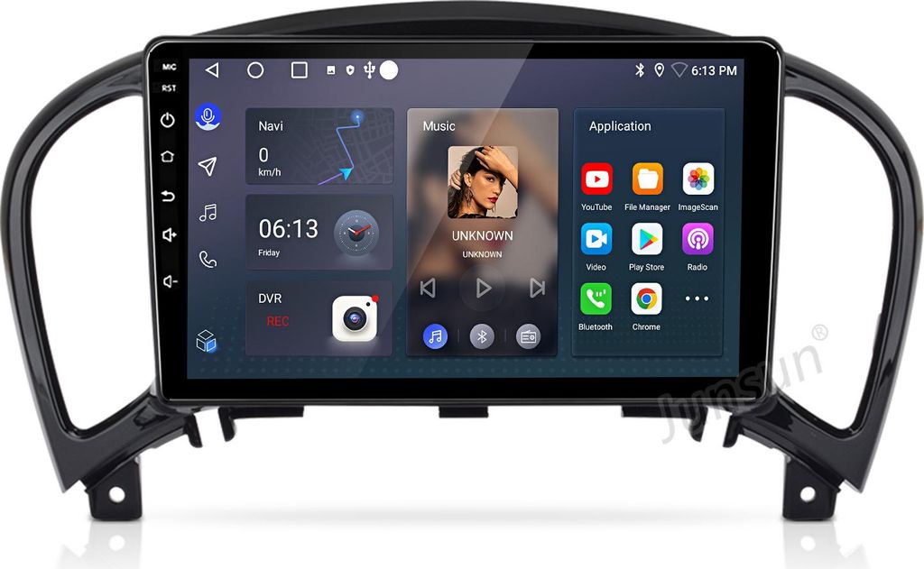 Autoradio Für Nissan Juke 2010-2014 Carplay Android Auto Car Multimedia Radio Android GPS Navi WIFI BT DAB+RDS SWC 9 Zoll 2+32GB