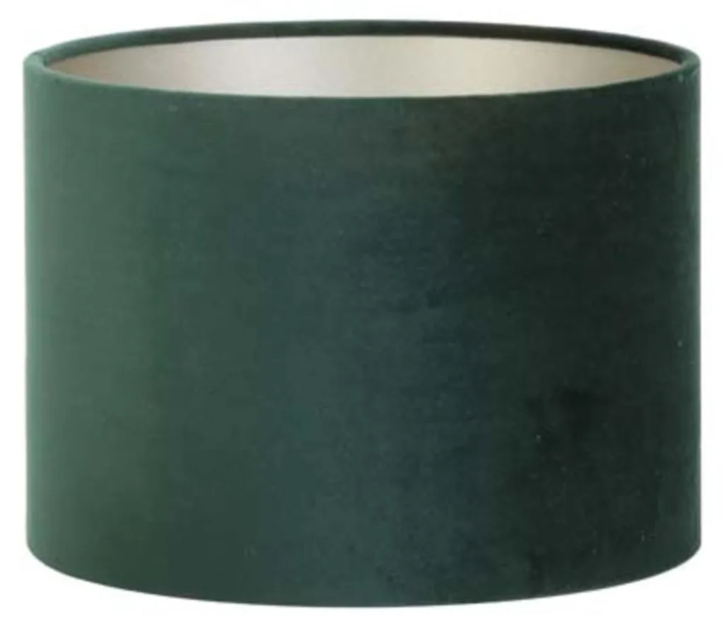 Abat-jour E27 Vert Velours 25cm : Remplacez votre Ancien Abat-jour